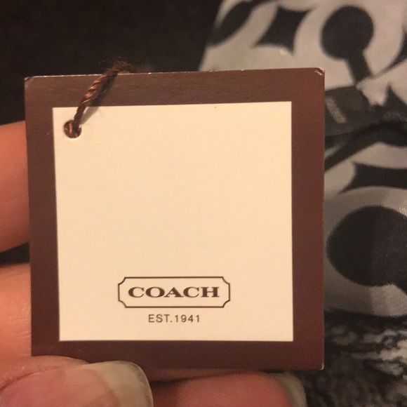 Coach silk scarf - Picture 5 of 6